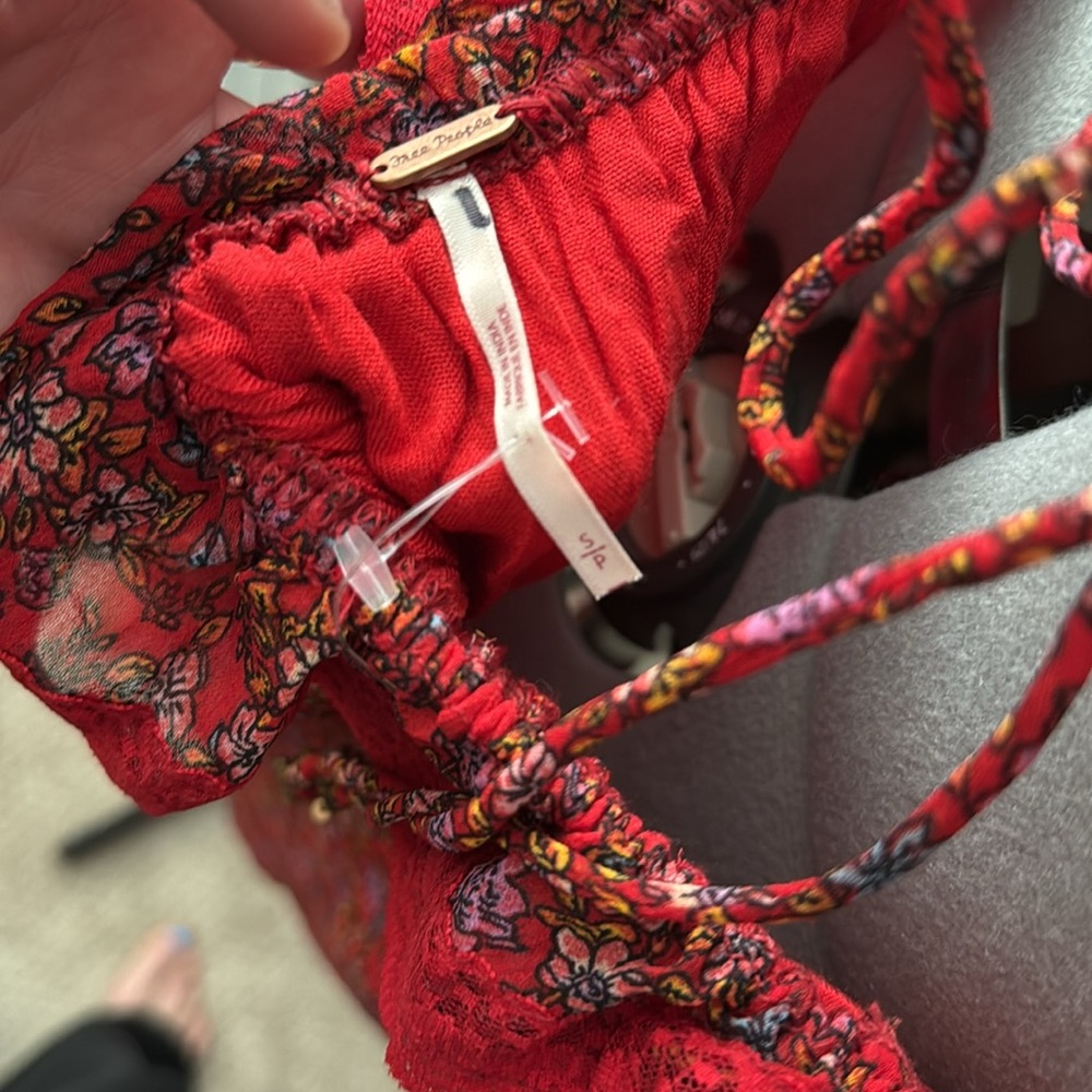 Free People Red Dress - Picture 6 of 10